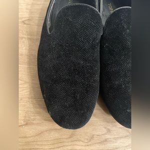 Faux Velvet Loafers